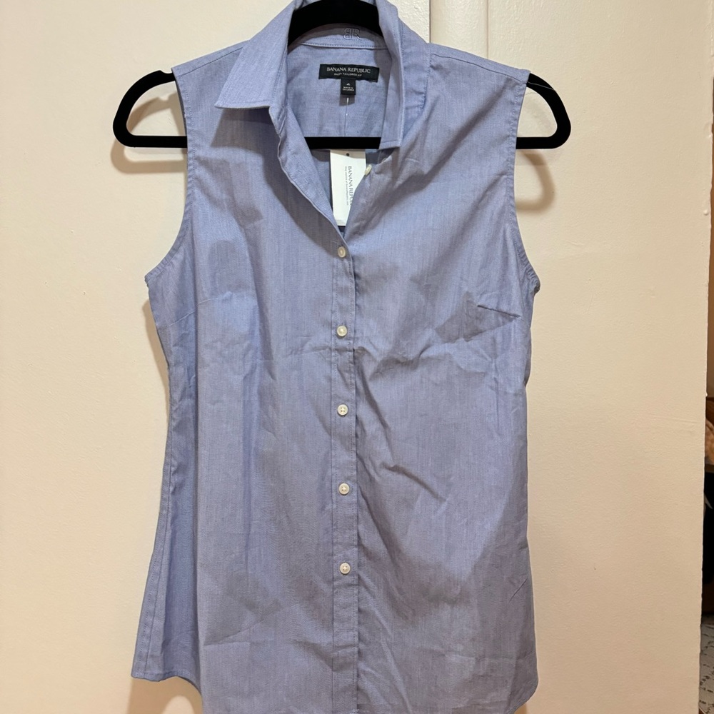 NWT Banana Republic Riley Tailored Fit button up shirt 4